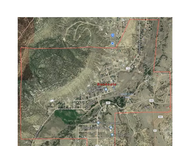 Map of the Town of Rockvale